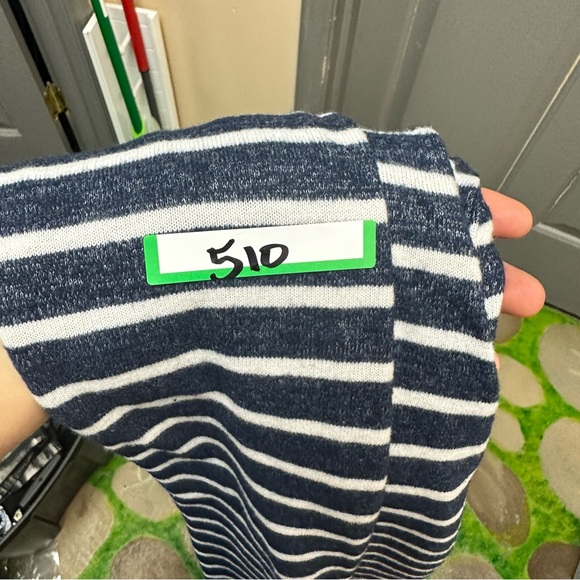 New with Tags Andrée by Unit Blue dress with lace neckline details size Large - Picture 10 of 10